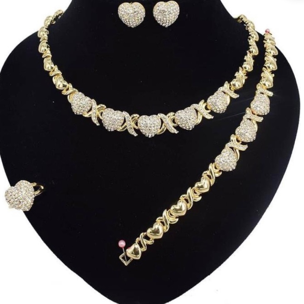 18kt gold filled set